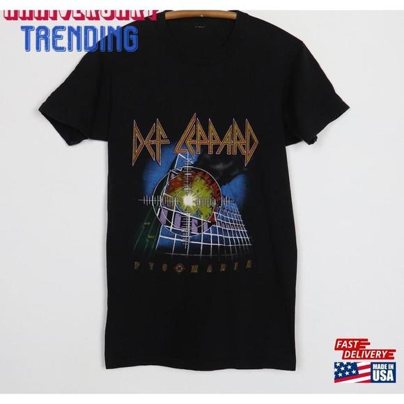 Other - 1983 Def Leppard Pyromania Rock Till You Drop Tour Shirt Unisex Classic